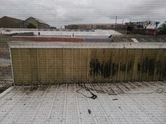 nettoyage haute pression translucides verticales