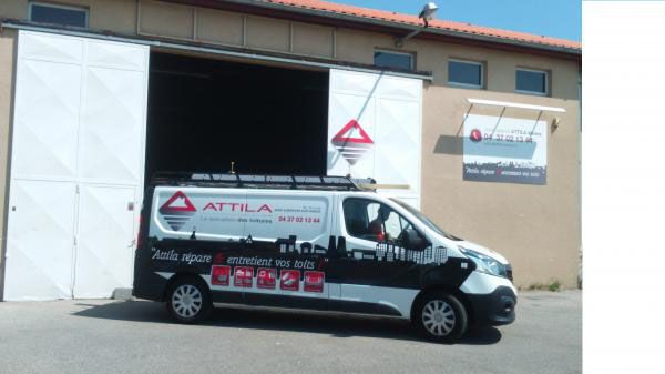 Attila Vienne couvreur zingueur étanchéité Vienne 38200