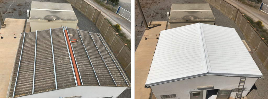 Réparation tôles d'acier