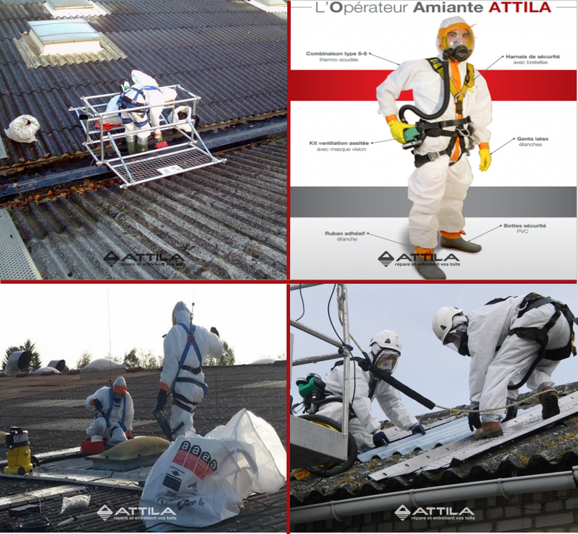 Equipements pour une intervention en milieu amianté