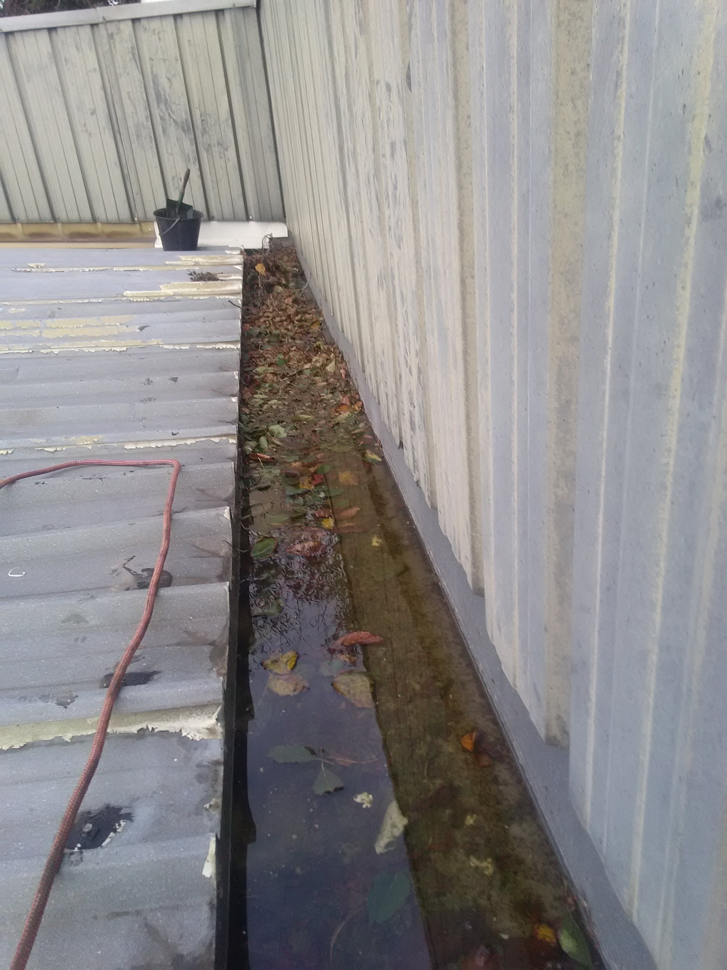 Nettoyage de chéneaux