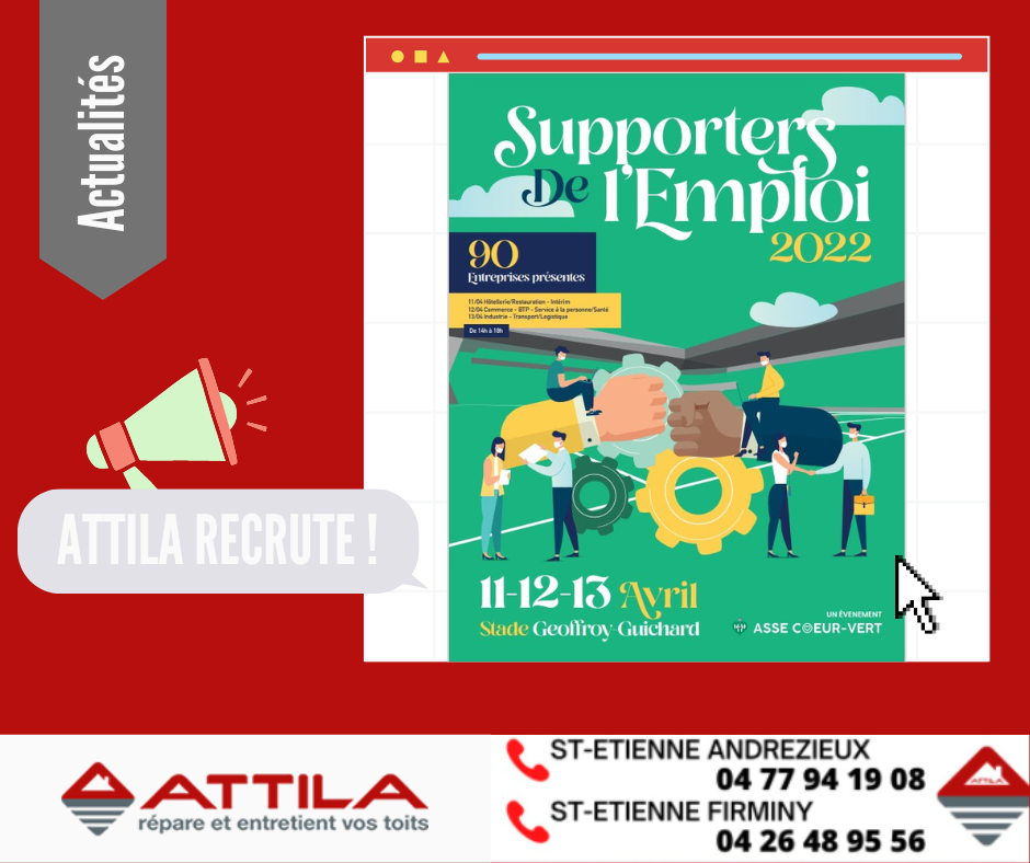 Attila, partenaire du forum Supporters de l’emploi 
