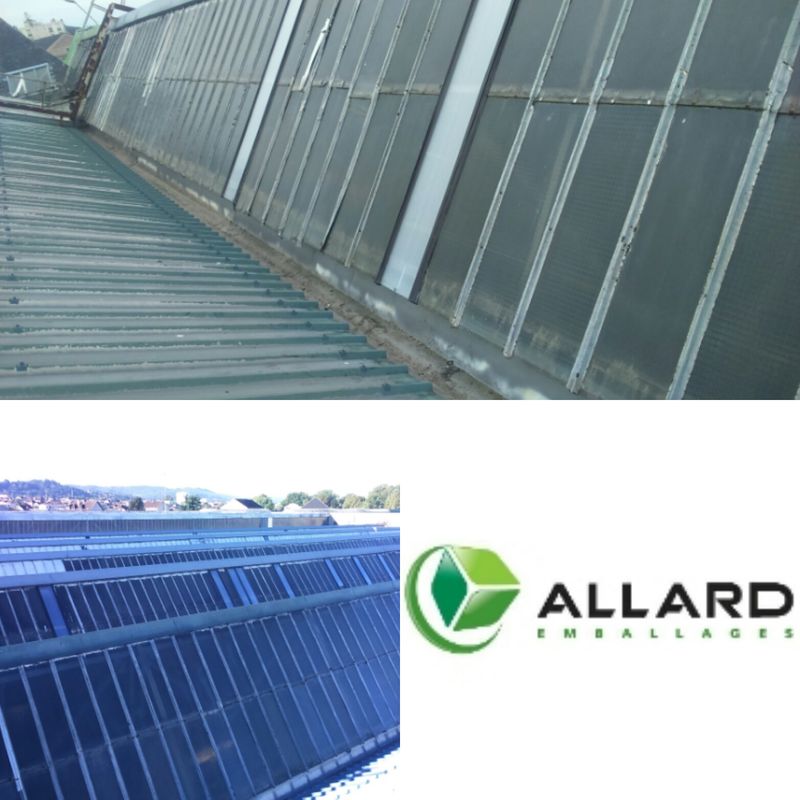 plaques de polycarbonate ALLARD EMBALLAGES