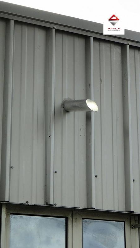 création d'une évacuation d'eau de pluie et d'un chéneau Attila Sète Agde