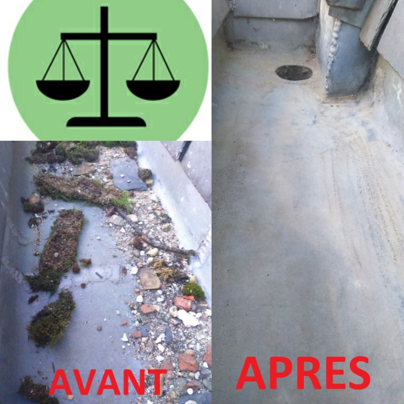 Nettoyage des gouttières