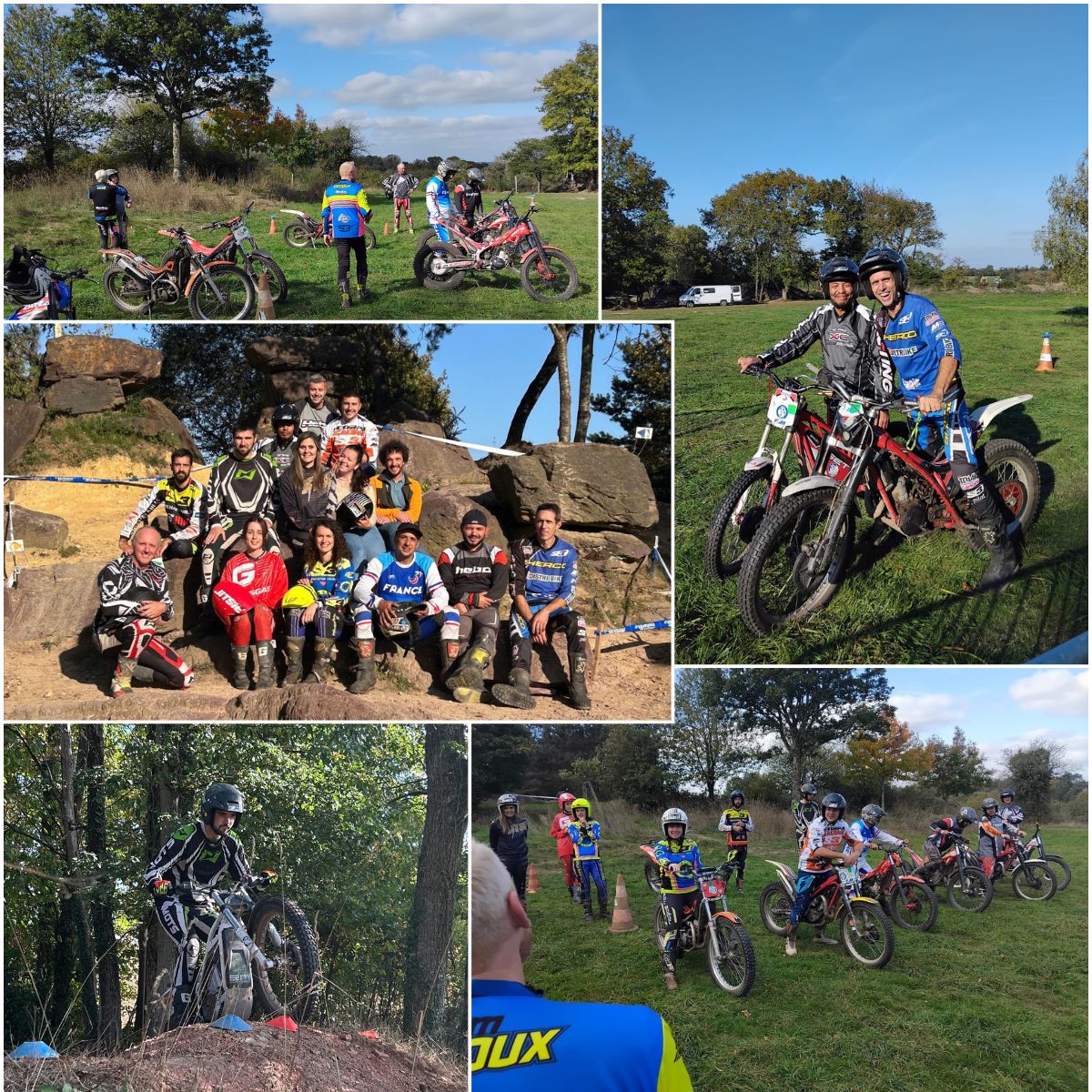 L'équipe Attila Nantes Ouest fait du trial !