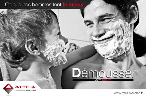 L'entretien de la toiture passe par le démoussage