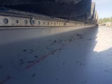 chemisage cheneau rail de fixation