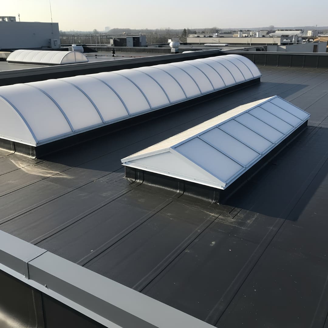 Lanterneau et voutes éclairantes 2